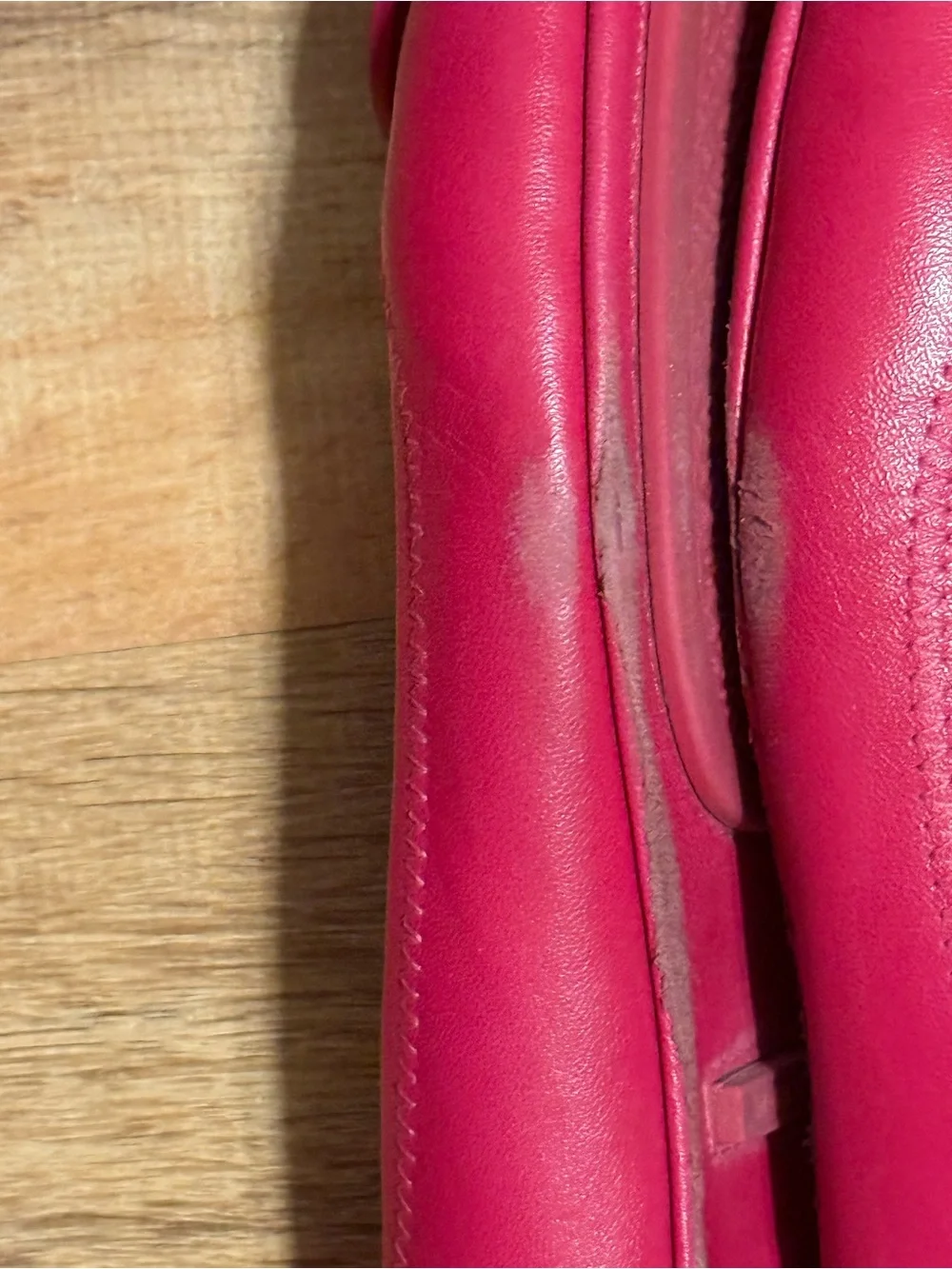 RARE Tory Burch Reva Ballet Flats Hot Pink Logo Size 11